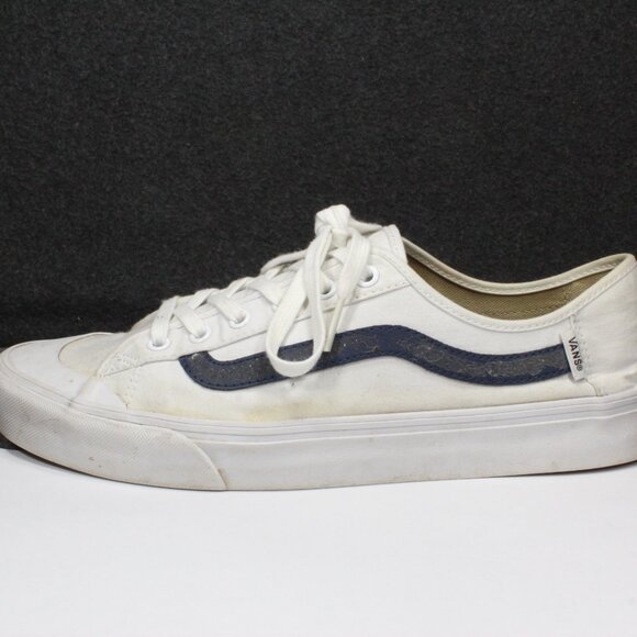 Vans Black Ball SF x Dane Reynolds Surf White Blue Mens Sneakers Mens Size 11.5 - Picture 5 of 12